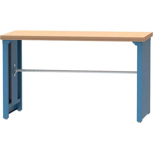 LISTA - Stationary Work Benches, Tables Type: Packaging Table Top Material: Butcher Block - All Tool & Supply