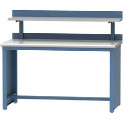 LISTA - Stationary Work Benches, Tables Type: Workstation Top Material: Plastic Laminate - All Tool & Supply