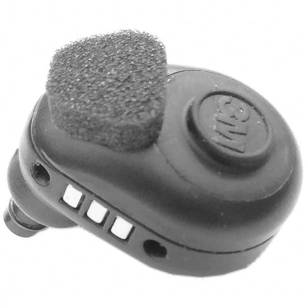 3M - Hearing Protection/Communication Type: Microphone Wind Screen Cup Color: Gray - All Tool & Supply