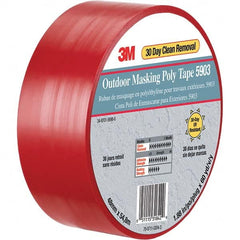 3M - 60 Yd x 50" x 7.5 mil Red Polyethylene Cloth Duct Tape - All Tool & Supply