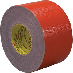 3M - 54.8m x 48mm x 12.1 mil Red Polyethylene Cloth Duct Tape - All Tool & Supply