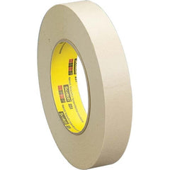 3M - 3-1/4" Wide x 60 Yd Long x 7.6 mil Tan Crepe Paper Masking Tape - All Tool & Supply