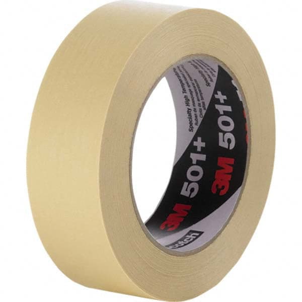 3M - 12" Wide x 60 Yd Long x 7.3 mil Tan Crepe Paper Masking Tape - All Tool & Supply