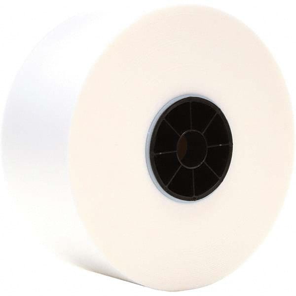 Masking Tape: 4″ Wide, 3.4 mil Thick, Clear & Transparent Polypropylene, Polypropylene Adhesive, 7.4 lb/in Tensile Strength