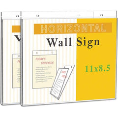 UNIVERSAL - Sign Holders & Frames Type: Wall Mount Sign Holder Sign Height Compatibility (Inch): 8-1/2 - All Tool & Supply