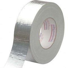 3M - 55m x 72mm x 11 mil Silver Polyethylene Cloth Duct Tape - All Tool & Supply