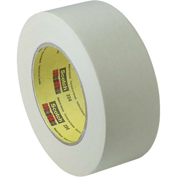 3M - 71mm Wide x 55 m x 5.9 mil Tan Crepe Paper Masking Tape - All Tool & Supply