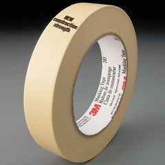 3M - 48mm Wide x 55 m x 4.7 mil Beige Crepe Paper Masking Tape - All Tool & Supply