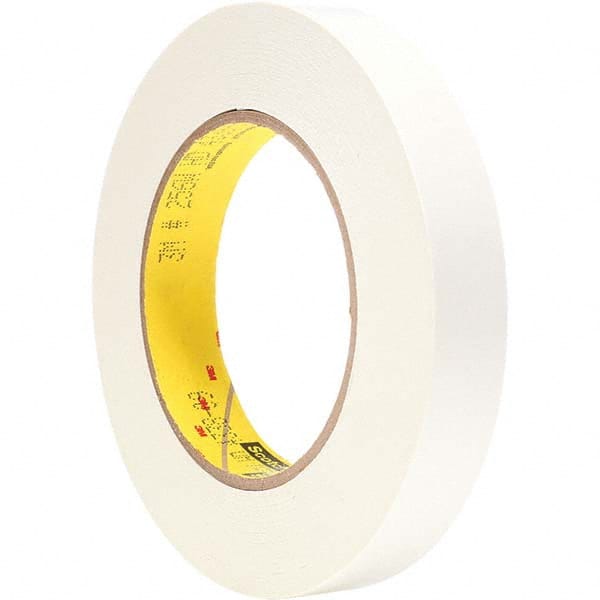 3M - 3/4" Wide x 60 Yd Long x 6.7 mil White Paper Masking Tape - All Tool & Supply