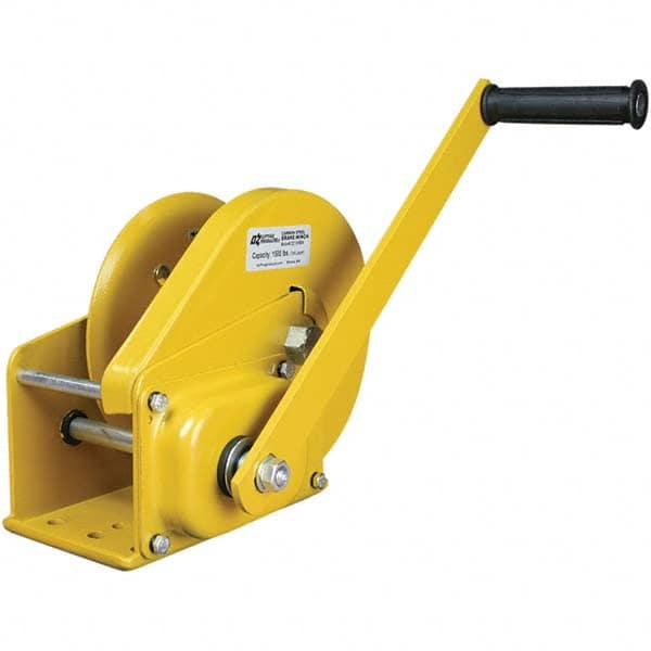 OZ Lifting Products - Winches Type: Brake Winch Line Pull Capacity (Lb.): 1,500 - All Tool & Supply