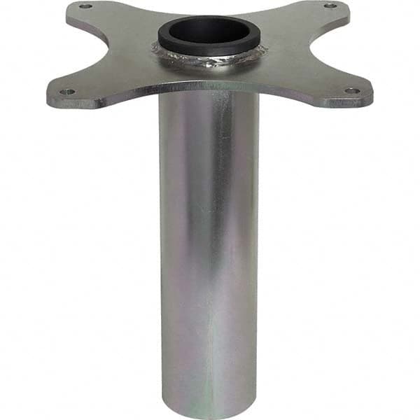 OZ Lifting Products - Davit Crane Bases Base Type: Socket Base Finish/Coating: Zinc Plated - All Tool & Supply