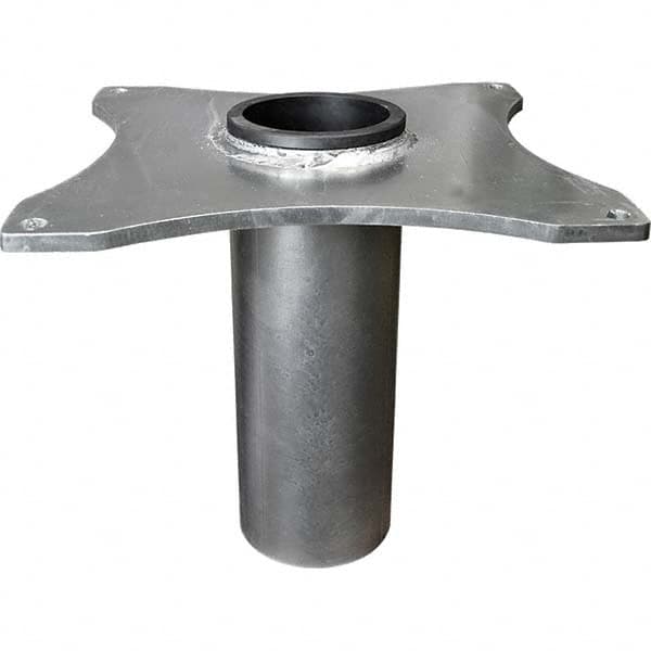 OZ Lifting Products - Davit Crane Bases Base Type: Socket Base Finish/Coating: Zinc Plated - All Tool & Supply