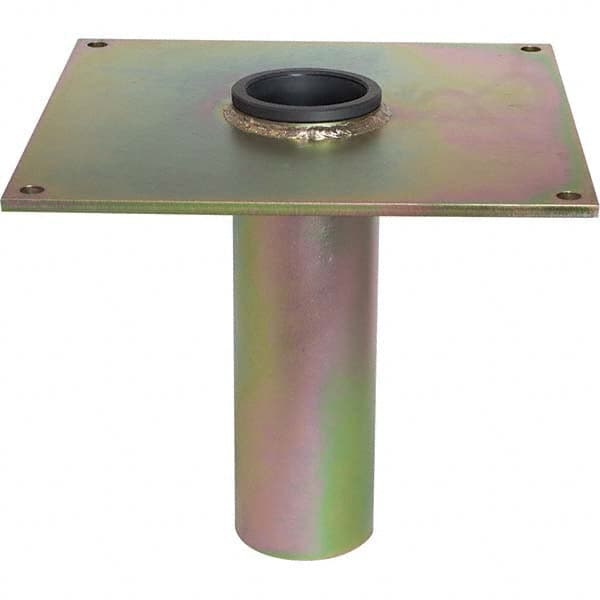 OZ Lifting Products - Davit Crane Bases Base Type: Socket Base Finish/Coating: Zinc Plated - All Tool & Supply