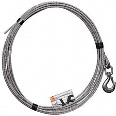 OZ Lifting Products - Crane Attachments Type: Stainless Steel Cable Assembly Load Capacity (Lb.): 1,200 - All Tool & Supply