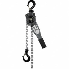 OZ Lifting Products - 1,500 Lb Capacity, 10' Lift Height, Chain Manual Lever Hoist - All Tool & Supply