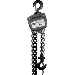 OZ Lifting Products - 2,000 Lb Capacity, 10' Lift Height, Chain Manual Hoist - All Tool & Supply