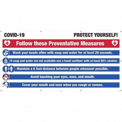 NMC - Banners Message Type: Safety Reinforcement & Motivational Legend: COVID-19 - PROTECT YOURSELF - All Tool & Supply