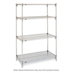 Metro - 2,000 Lb Capacity 4 Shelf Wire Shelving - Starter Unit - All Tool & Supply