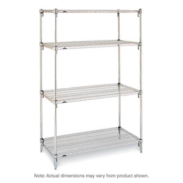 Metro - 2,000 Lb Capacity 4 Shelf Wire Shelving - Starter Unit - All Tool & Supply