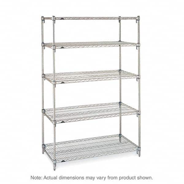 Metro - 2,000 Lb Capacity 5 Shelf Wire Shelving - Starter Unit - All Tool & Supply