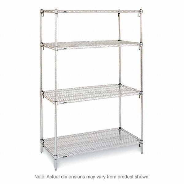 Metro - 2,000 Lb Capacity 4 Shelf Wire Shelving - Starter Unit - All Tool & Supply