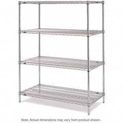 Metro - 2,000 Lb Capacity 4 Shelf Wire Shelving - Starter Unit - All Tool & Supply