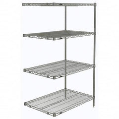 Metro - 2,000 Lb Capacity 4 Shelf Wire Shelving - Add-On Unit - All Tool & Supply