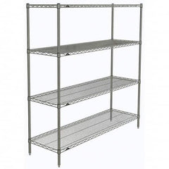 Metro - 2,000 Lb Capacity 4 Shelf Wire Shelving - Starter Unit - All Tool & Supply