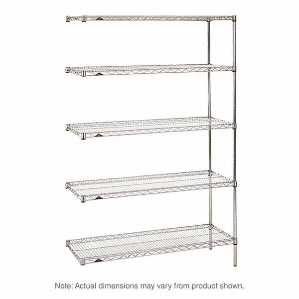 Metro - 2,000 Lb Capacity 5 Shelf Wire Shelving - Add-On Unit - All Tool & Supply