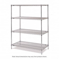 Metro - 2,000 Lb Capacity 4 Shelf Wire Shelving - Add-On Unit - All Tool & Supply