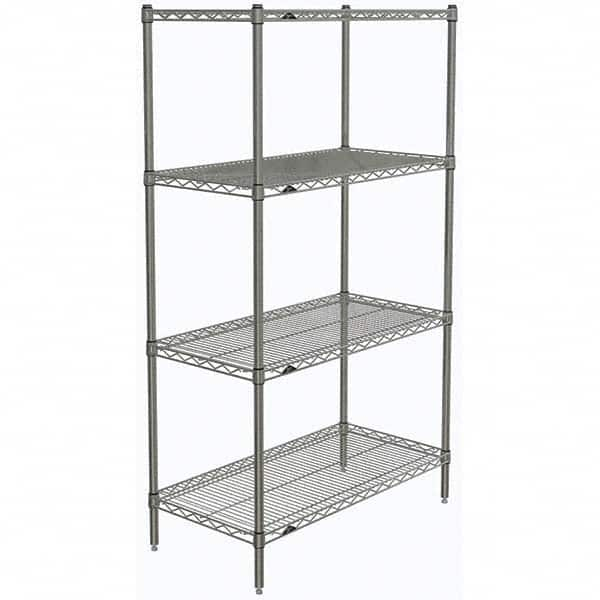 Metro - 2,000 Lb Capacity 4 Shelf Wire Shelving - Starter Unit - All Tool & Supply