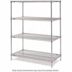 Metro - 2,000 Lb Capacity 4 Shelf Wire Shelving - Starter Unit - All Tool & Supply