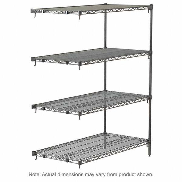 Metro - 2,000 Lb Capacity 4 Shelf Wire Shelving - Add-On Unit - All Tool & Supply