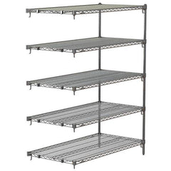 Metro - 2,000 Lb Capacity 5 Shelf Wire Shelving - Add-On Unit - All Tool & Supply