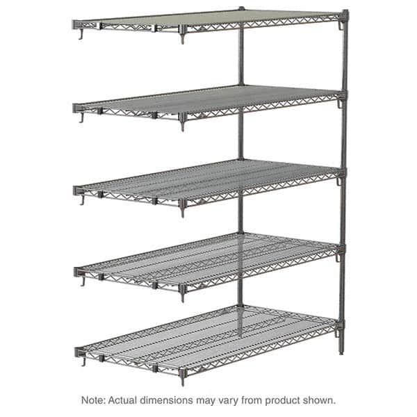 Metro - 2,000 Lb Capacity 5 Shelf Wire Shelving - Add-On Unit - All Tool & Supply