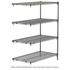 Metro - 2,000 Lb Capacity 4 Shelf Wire Shelving - Add-On Unit - All Tool & Supply