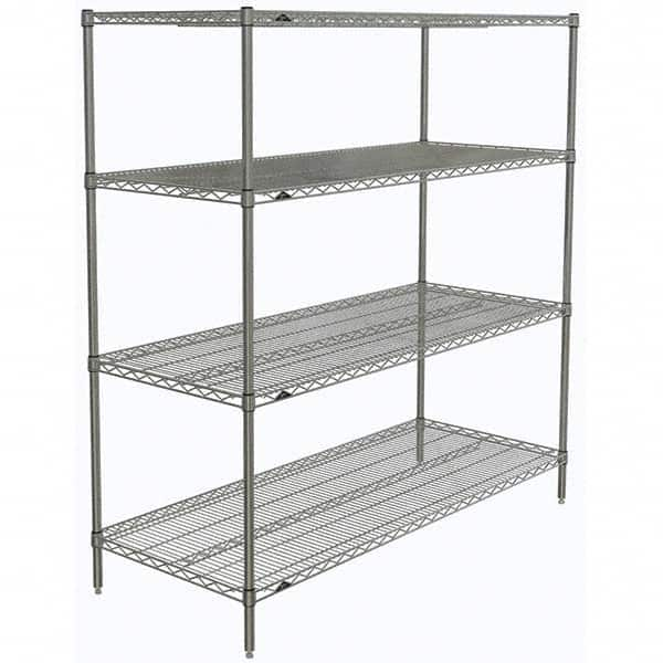 Metro - 2,000 Lb Capacity 4 Shelf Wire Shelving - Starter Unit - All Tool & Supply