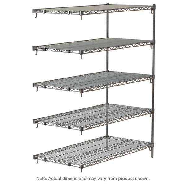 Metro - 2,000 Lb Capacity 5 Shelf Wire Shelving - Add-On Unit - All Tool & Supply