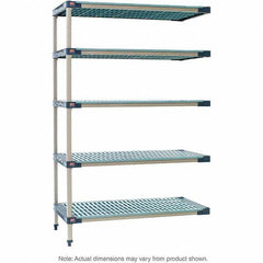 Metro - Plastic Shelving Type: Structural Plastic Open Shelving Shelf Capacity (Lb.): 2,000 - All Tool & Supply