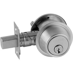 Falcon - Deadbolts Type: Single Cylinder Door Thickness Range: 1-5/8-2 - All Tool & Supply