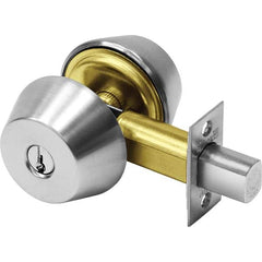 Sargent - Deadbolts Type: One-Way Deadbolt Door Thickness Range: 1-3/8-1-3/4 - All Tool & Supply