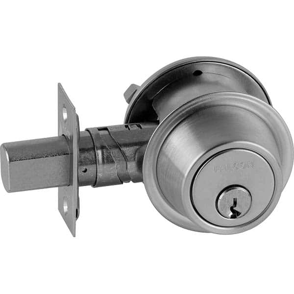 Falcon - Deadbolts Type: Interior Rose Door Thickness Range: 1-5/8-2 - All Tool & Supply