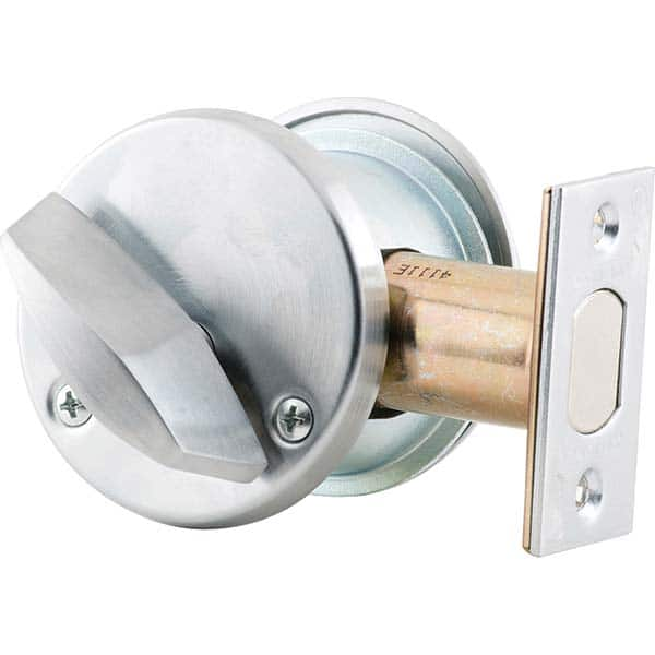 Schlage - Deadbolts Type: Single Cylinder Door Thickness Range: 1-5/8-2 - All Tool & Supply