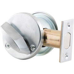 Schlage - Deadbolts Type: Single Cylinder Door Thickness Range: 1-5/8-2 - All Tool & Supply