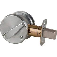 Schlage - Deadbolts Type: Single Cylinder Door Thickness Range: 1-5/8-2 - All Tool & Supply