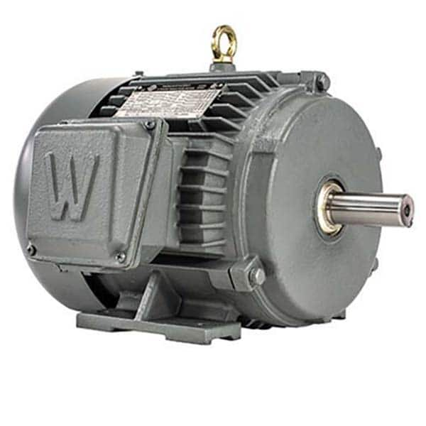 Worldwide Electric - Electric AC/DC Motors Motor Type: Premium Efficient Type of Enclosure: TEFC - All Tool & Supply