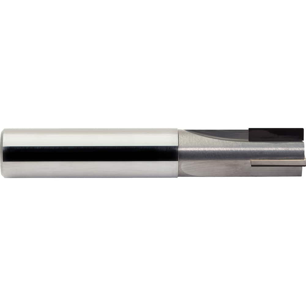 M.A. Ford - Corner Radius & Corner Chamfer End Mills; Mill Diameter (Inch): 3/8 ; Mill Diameter (Decimal Inch): 0.3750 ; End Type: Corner Chamfer ; Chamfer Width (Decimal Inch): 0.0100 ; Number of Flutes: 3 ; Material: PCD - Exact Industrial Supply