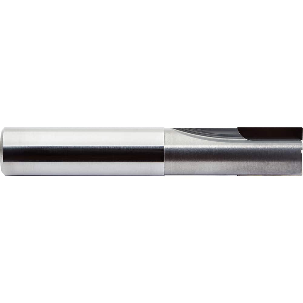 M.A. Ford - Corner Radius & Corner Chamfer End Mills; Mill Diameter (mm): 12.00 ; Mill Diameter (Decimal Inch): 0.4724 ; End Type: Corner Chamfer ; Chamfer Width (Decimal Inch): 0.2500 ; Number of Flutes: 2 ; Material: PCD - Exact Industrial Supply