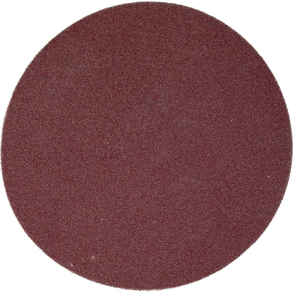 PFERD - Adhesive-Backed/PSA Discs; Disc Diameter (Inch): 5 ; Abrasive Material: Aluminum Oxide ; Grit: 100 ; Tooling Compatibility: Right Angle Grinders ; Backing Material: Paper ; Disc Color: Reddish Brown - Exact Industrial Supply