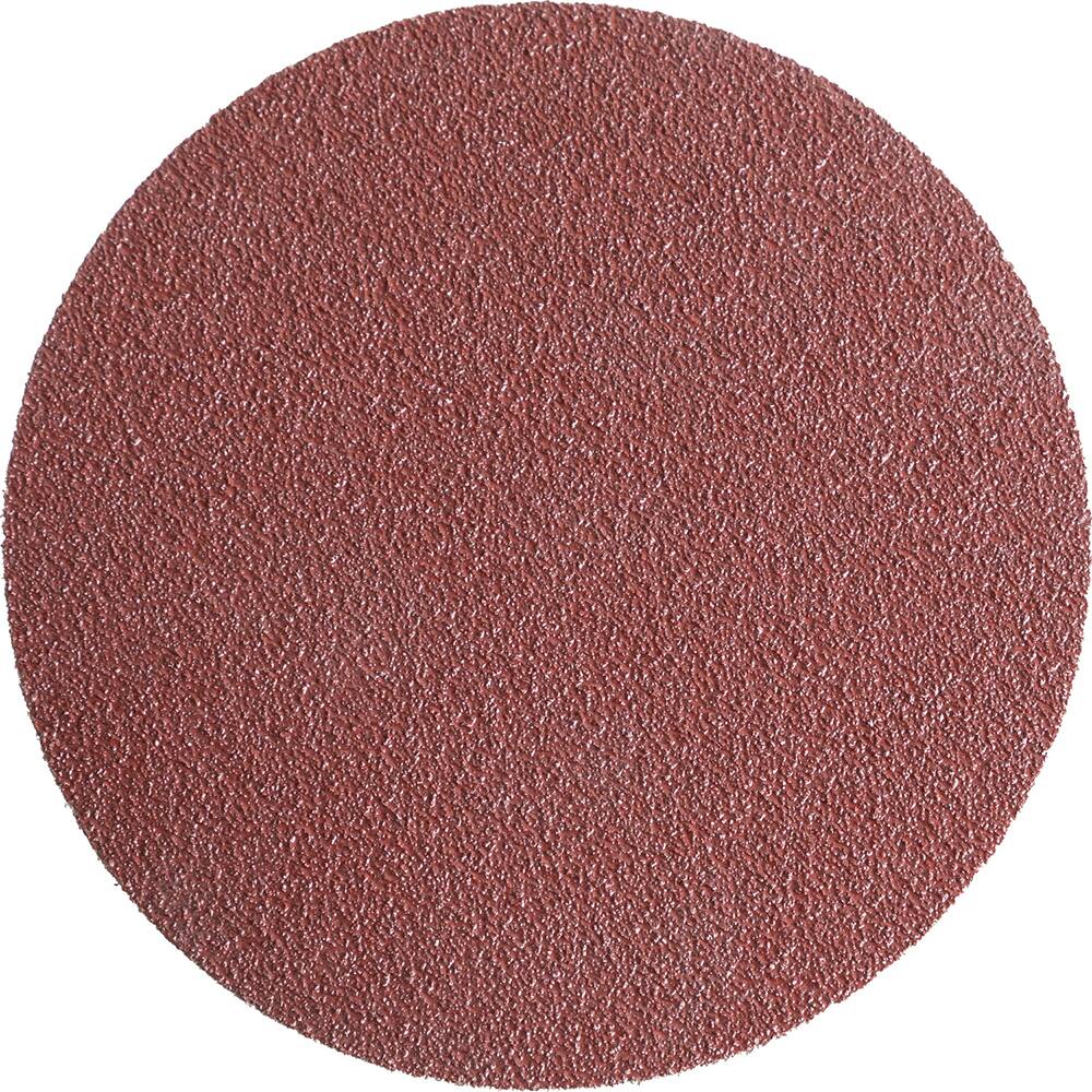 PFERD - Adhesive-Backed/PSA Discs; Disc Diameter (Inch): 5 ; Abrasive Material: Aluminum Oxide ; Grit: 50 ; Tooling Compatibility: Right Angle Grinders ; Backing Material: Paper ; Disc Color: Reddish Brown - Exact Industrial Supply